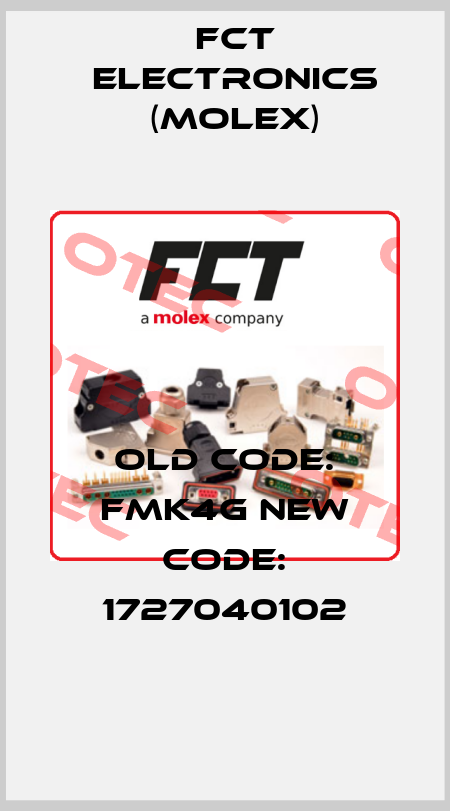 old code: FMK4G new code: 1727040102 FCT Electronics (Molex)