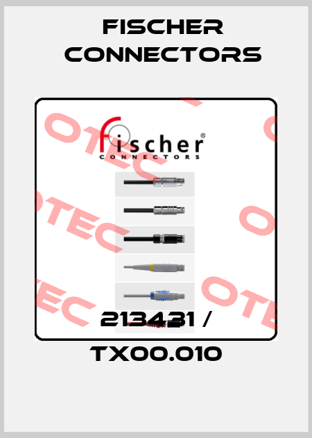 213431 / TX00.010 Fischer Connectors