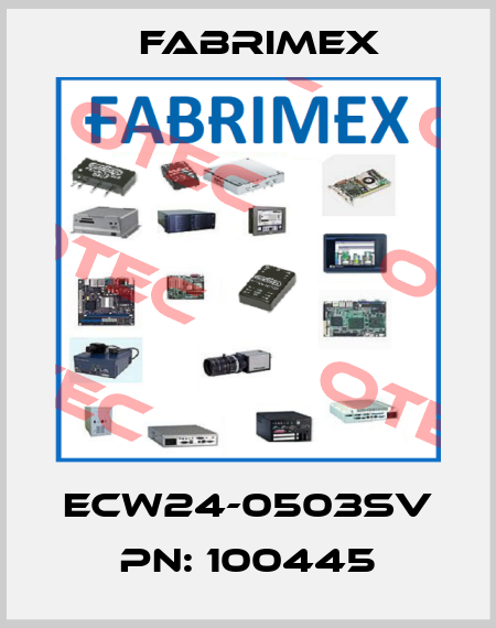 ECW24-0503SV PN: 100445 Fabrimex