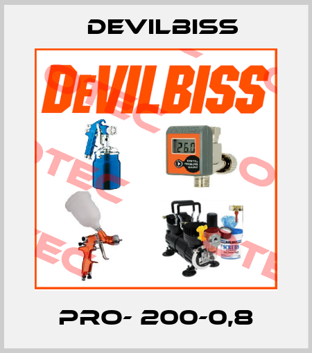 PRO- 200-0,8 Devilbiss