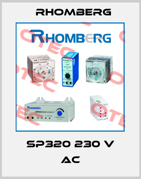 SP320 230 V AC Rhomberg