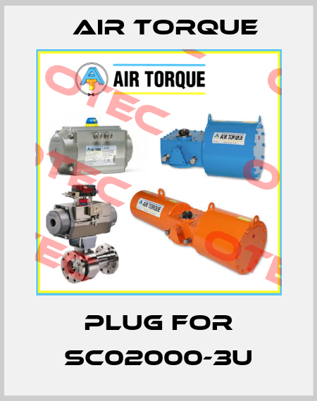 plug for SC02000-3U Air Torque