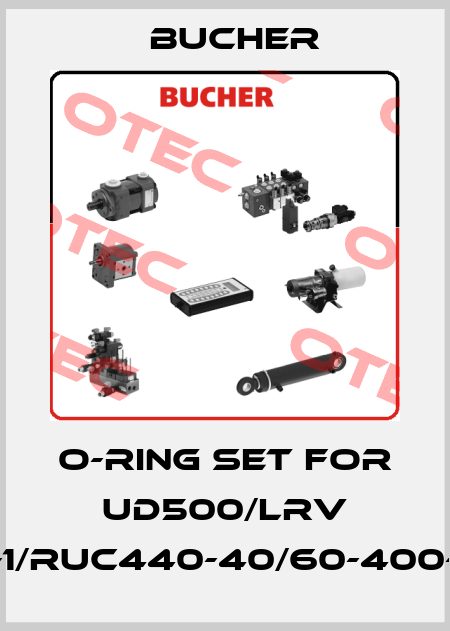 o-ring set for UD500/LRV 700-1/RUC440-40/60-400-50// Bucher