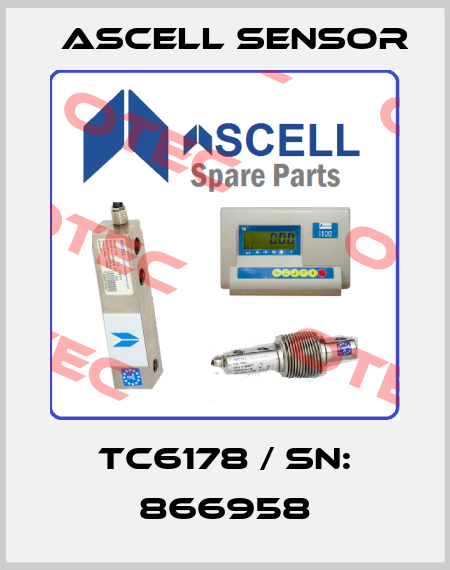 TC6178 / Sn: 866958 Ascell Sensor