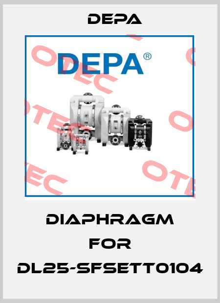 diaphragm for DL25-SFSETT0104 Depa