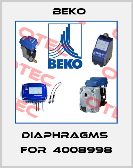 Diaphragms  for  4008998 Beko
