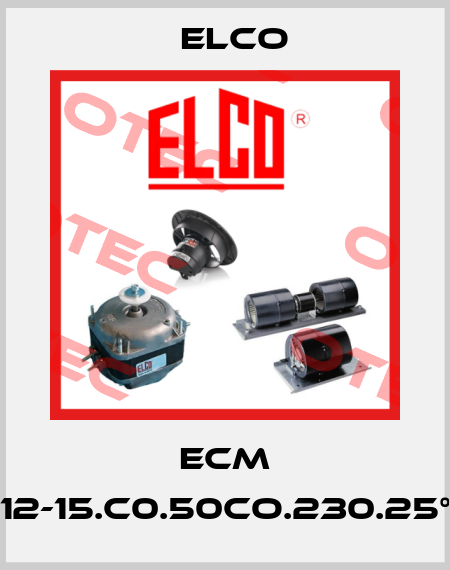 ECM 12-15.C0.50CO.230.25° Elco