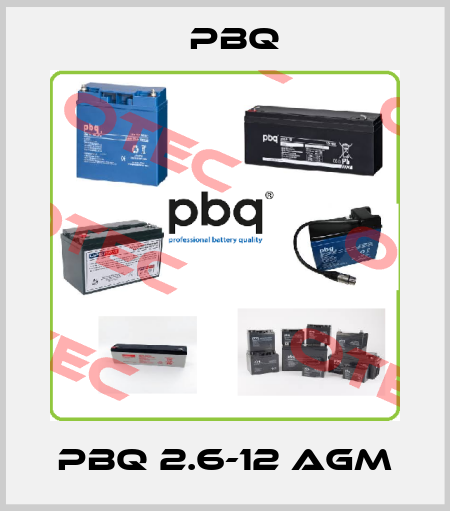 PBQ 2.6-12 AGM Pbq
