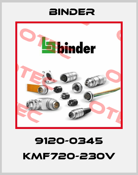 9120-0345 KMF720-230V Binder
