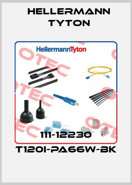 111-12230 T120I-PA66W-BK Hellermann Tyton