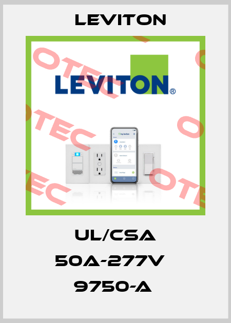 UL/CSA 50A-277V   9750-A  Leviton