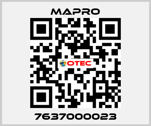 7637000023 Mapro