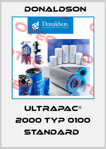 ULTRAPAC® 2000 TYP 0100 STANDARD  Donaldson