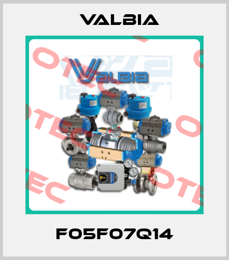 F05F07Q14 Valbia