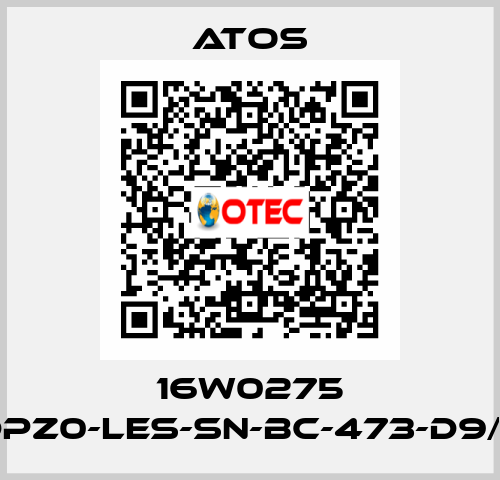 16W0275 DPZ0-LES-SN-BC-473-D9/E Atos