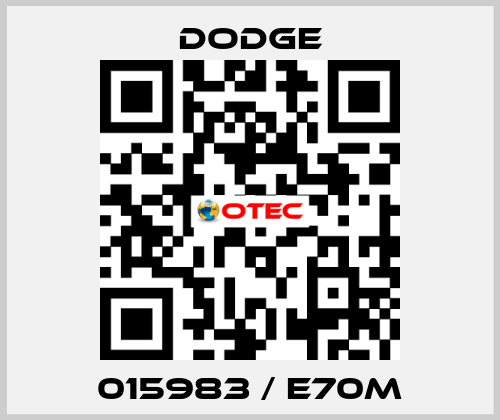 015983 / E70M Dodge