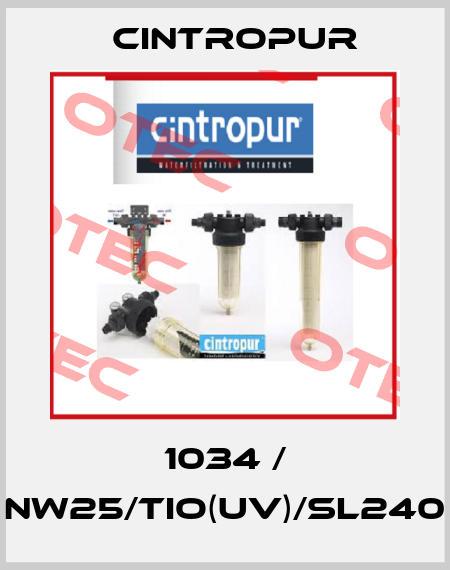 1034 / NW25/TIO(UV)/SL240 Cintropur