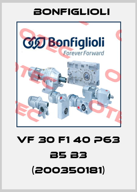 VF 30 F1 40 P63 B5 B3 (200350181) Bonfiglioli