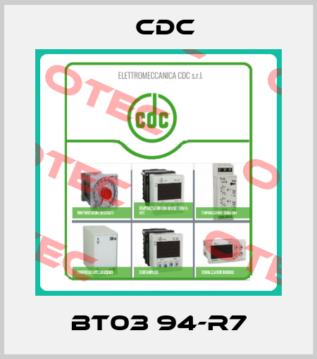 BT03 94-R7 CDC