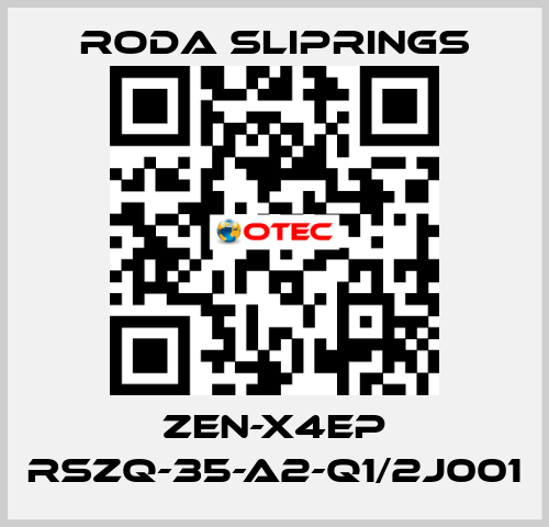 ZEN-X4EP RSZQ-35-A2-Q1/2J001 Roda Sliprings
