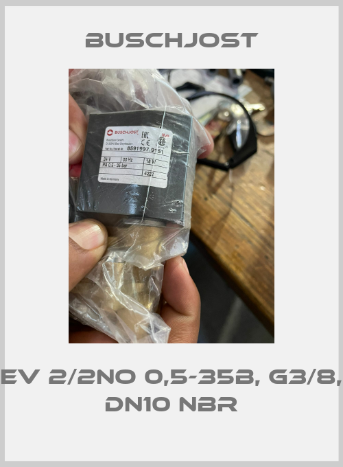 EV 2/2NO 0,5-35B, G3/8, DN10 NBR-big