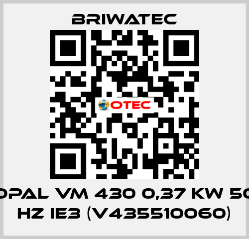 OPAL VM 430 0,37 kW 50 Hz IE3 (V435510060) Briwatec