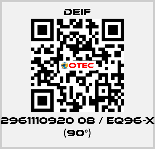 2961110920 08 / EQ96-x (90°) Deif