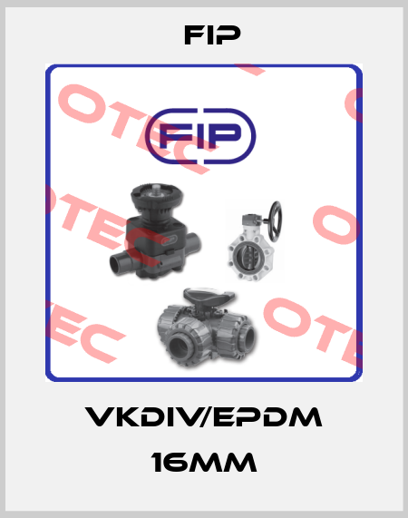 VKDIV/EPDM 16mm Fip