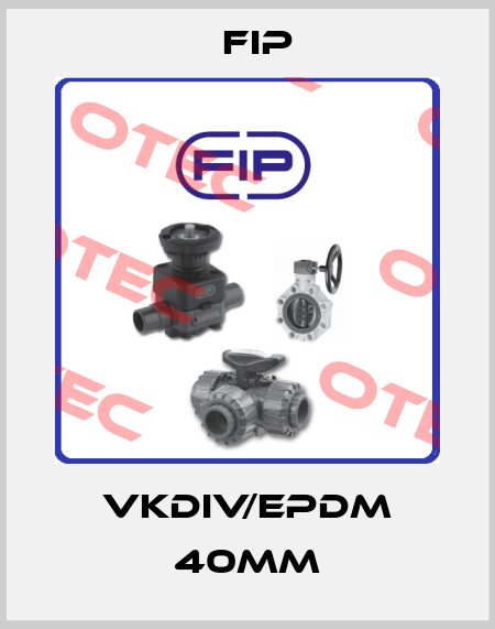 VKDIV/EPDM 40mm Fip