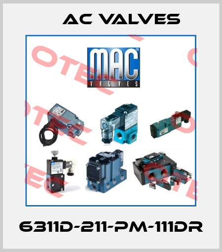 6311D-211-PM-111DR МAC Valves