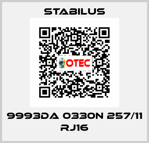 9993DA 0330N 257/11 RJ16 Stabilus