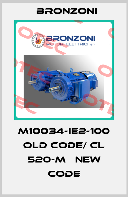 M10034-IE2-100 old code/ CL 520-M   new code Bronzoni