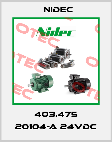 403.475 20104-A 24VDC Nidec