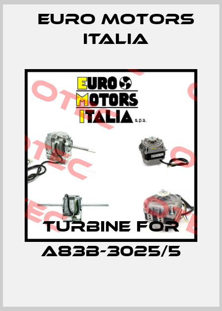 turbine for A83B-3025/5 Euro Motors Italia