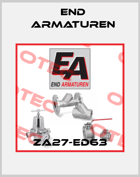 ZA27-ED63 End Armaturen