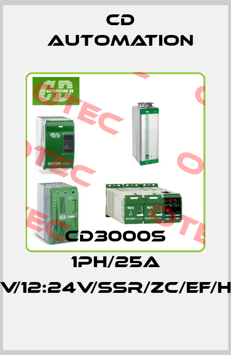 CD3000S 1PH/25A /240V/12:24V/SSR/ZC/EF/HB/EP CD AUTOMATION