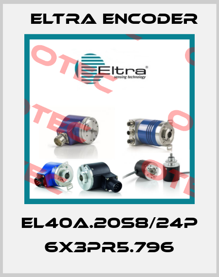 EL40A.20S8/24P 6X3PR5.796 Eltra Encoder