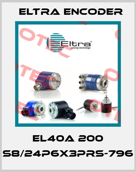 EL40A 200 S8/24P6X3PRS-796 Eltra Encoder