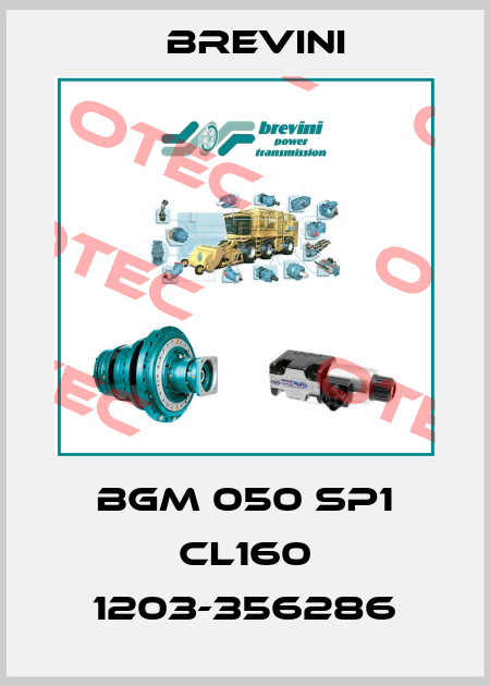 BGM 050 SP1 CL160 1203-356286 Brevini
