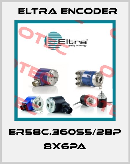 ER58C.360S5/28P 8X6PA Eltra Encoder