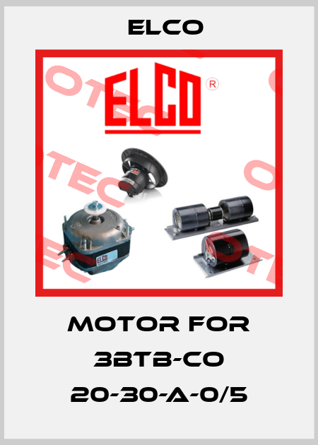 motor for 3BTB-CO 20-30-A-0/5 Elco