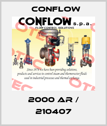 2000 AR / 210407 CONFLOW