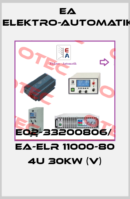 E02-33200806/  EA-ELR 11000-80 4U 30kW (V) EA Elektro-Automatik