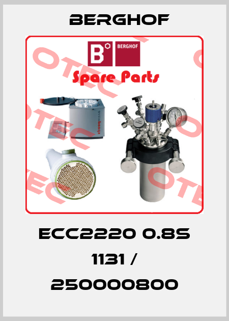 ECC2220 0.8S 1131 / 250000800 Berghof