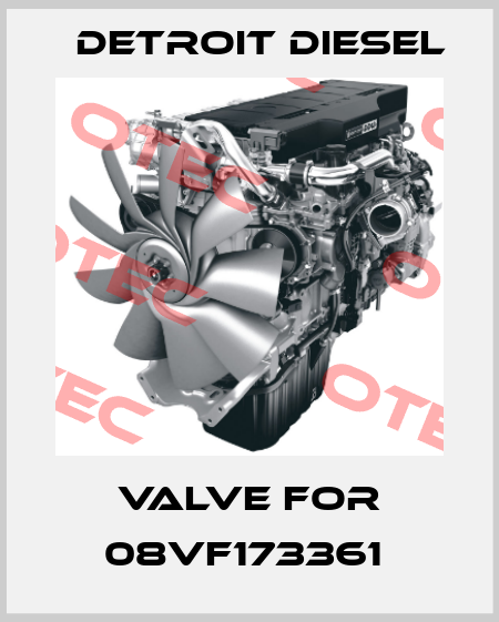Valve for 08VF173361  Detroit Diesel
