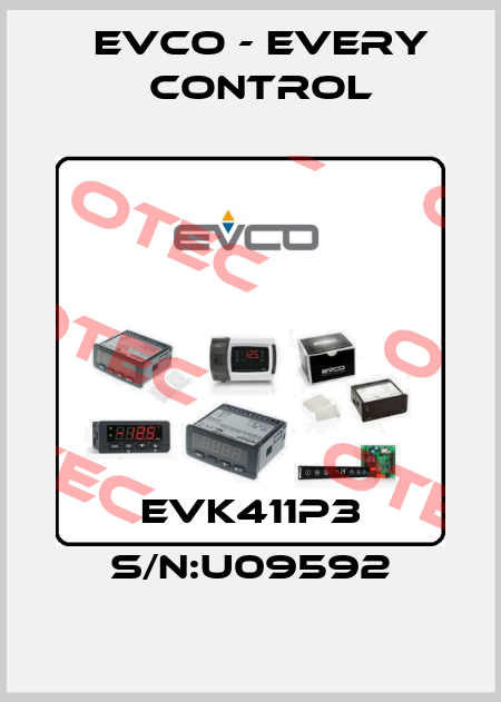 EVK411P3 S/N:U09592 EVCO - Every Control