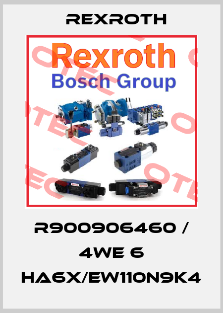 R900906460 / 4WE 6 HA6X/EW110N9K4 Rexroth