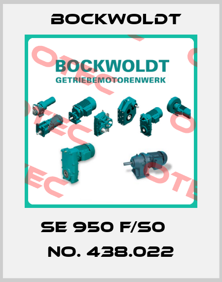 SE 950 F/S0    No. 438.022 Bockwoldt