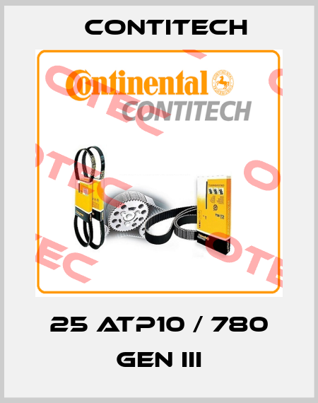 25 ATP10 / 780 GEN III Contitech