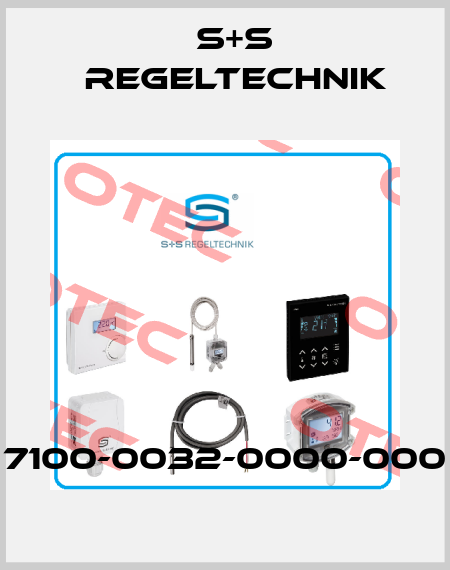 7100-0032-0000-000 S+S REGELTECHNIK